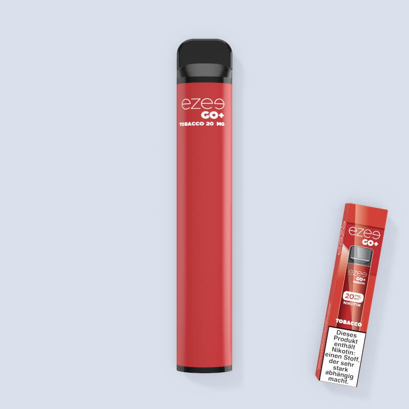 Einweg E-Zigarette Tabak 600 Züge nikotin nikotinfrei vape
