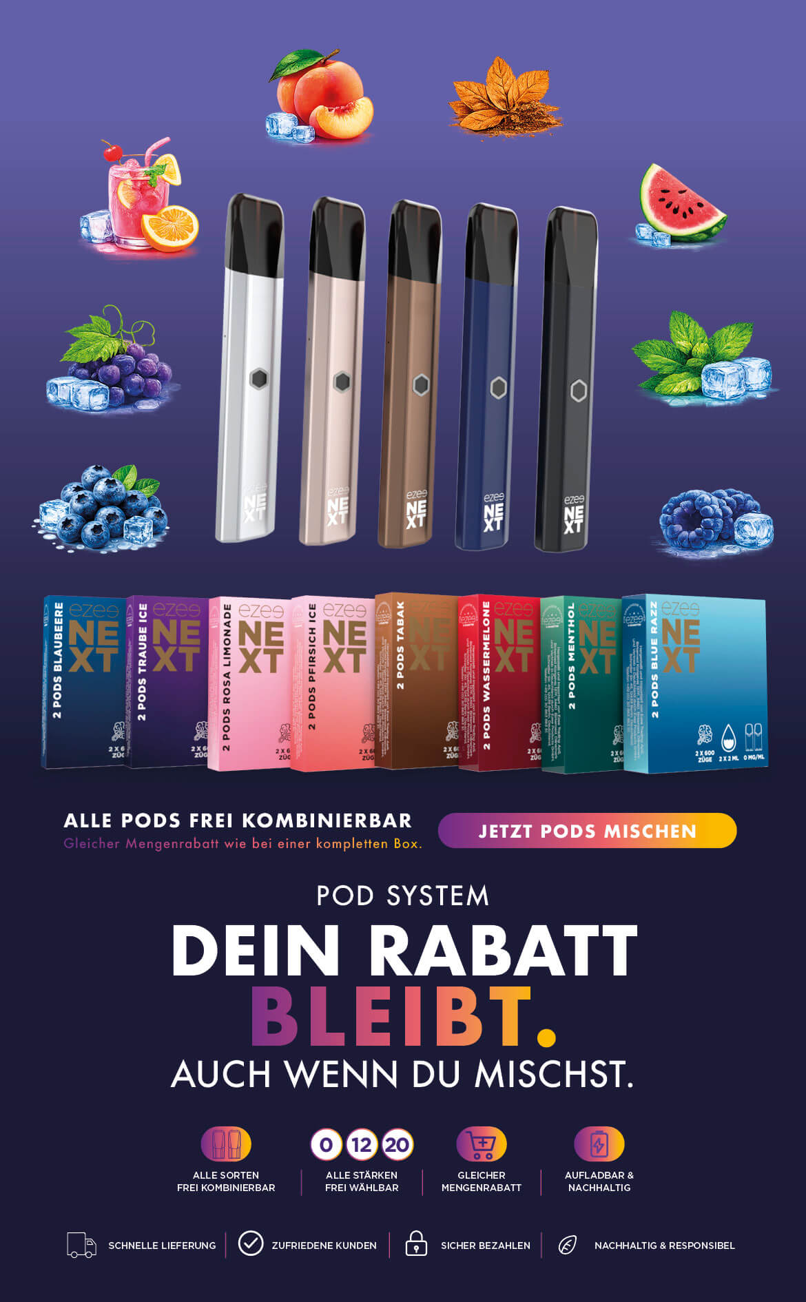 Ezee Pod System e-zigarette