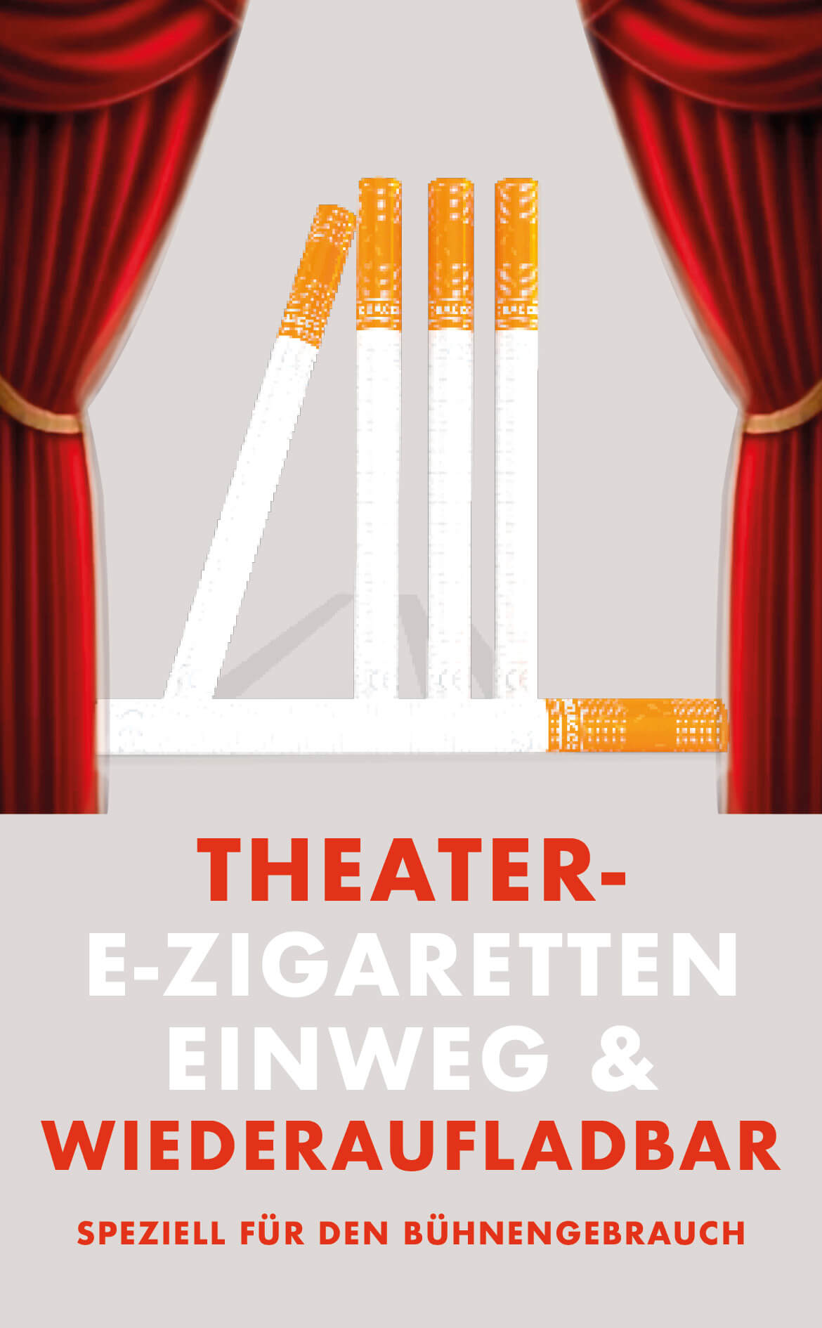 Ezee Go Theater Einweg E-Zigarette sieht aus wie eine normale Zigarette