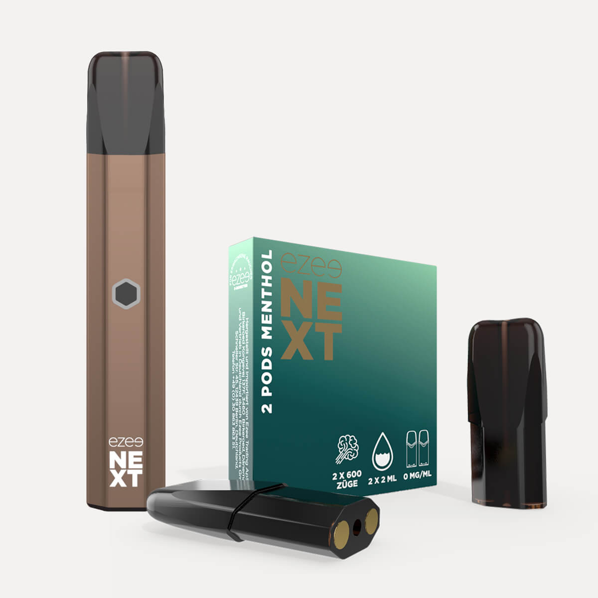 Pod System Braun - Menthol Ohne Nikotin