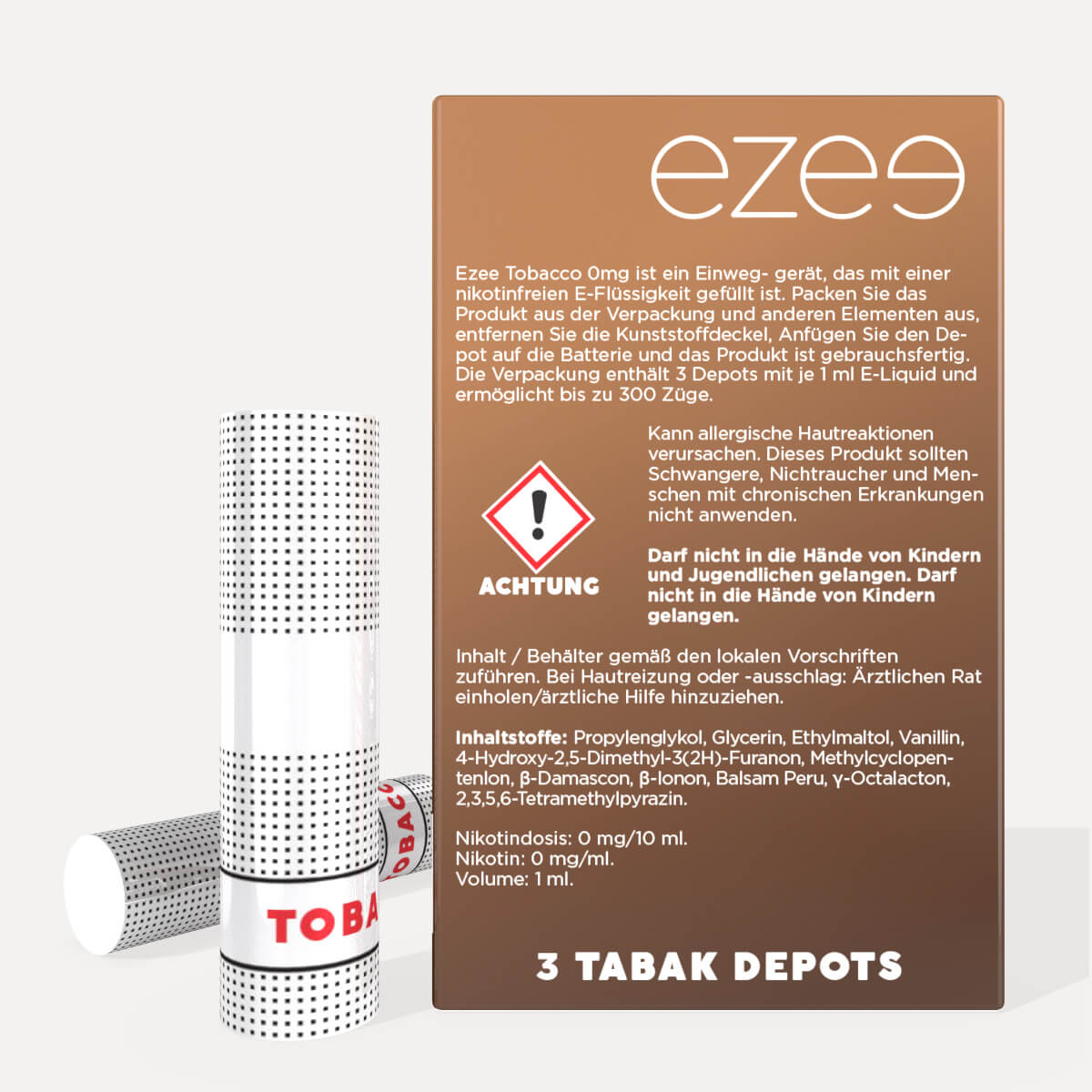 Ezee Cigalike Starterset Grün - Tabak ohne Nikotin