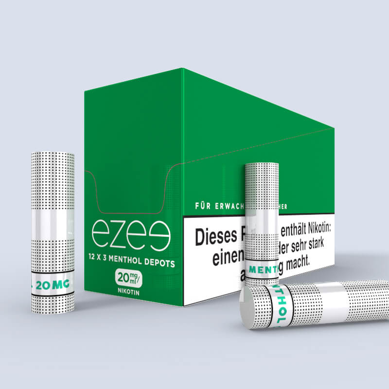 Cigalike Nachfüllkartuschen Menthol 20 mg/ml - 36 Stück