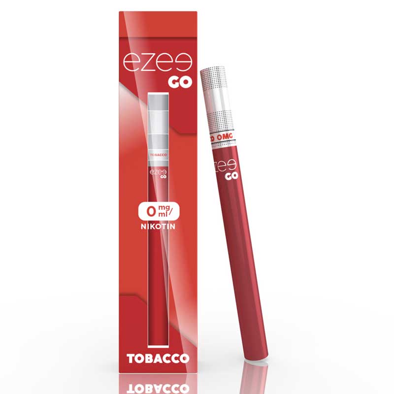 Ezee Go Einweg E-Zigarette Tabak nikotinfrei - Paket mit 1