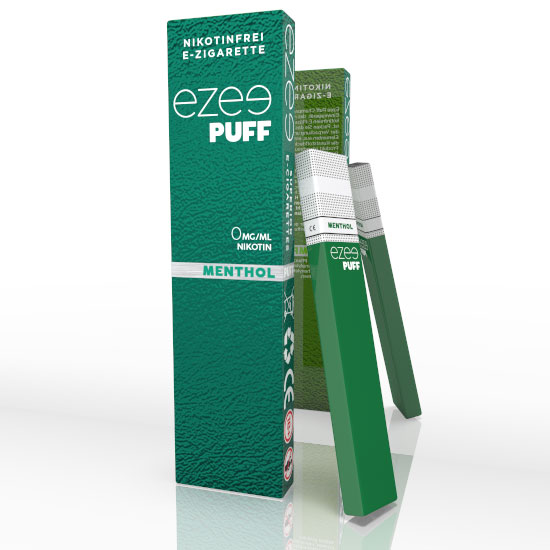 Ezee Puff Einweg E-Zigarette Menthol Nikotinfrei
