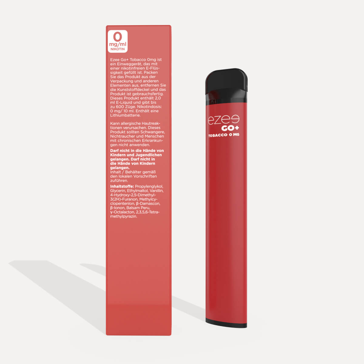 Ezee Go+ Tabak Einweg Vape ohne Nikotin 1 Stk.