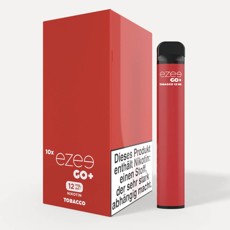 Ezee Go+ Puff Bar Tabak 12mg/ml Nikotin 10 Stk.