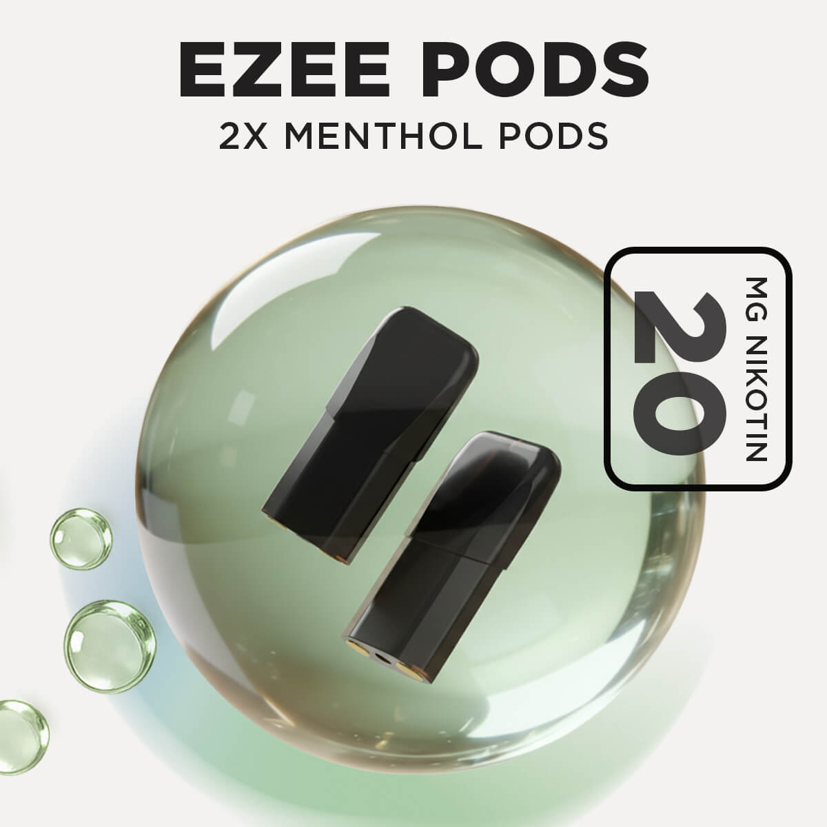 Ezee Pods Menthol 20mg/ml Nikotin 2 Stk.