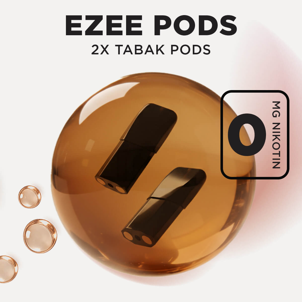 Ezee Pods Tabak 0mg/ml Nikotin 2 Stk.