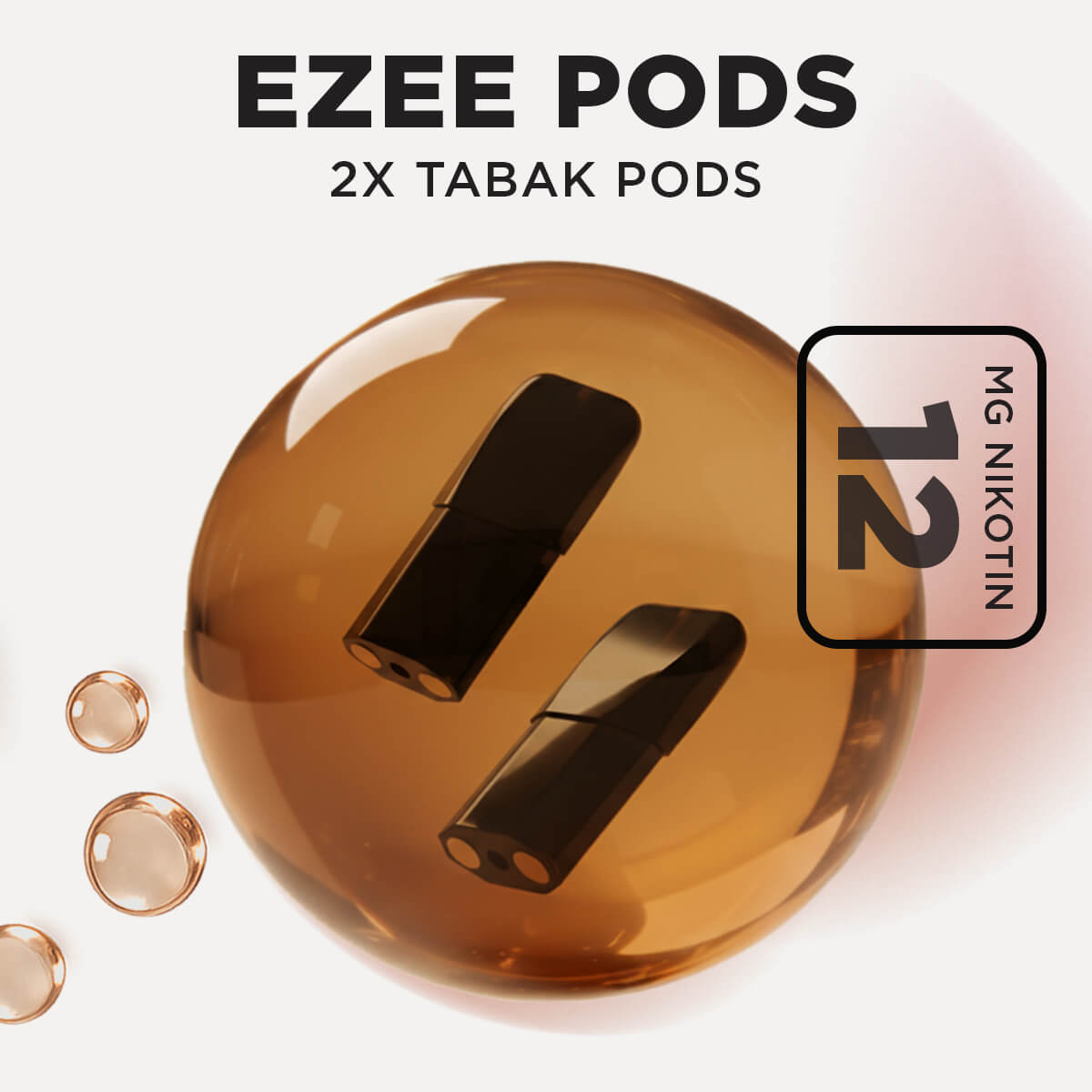 Ezee Pods Tabak 12mg/ml Nikotin 2 Stk.