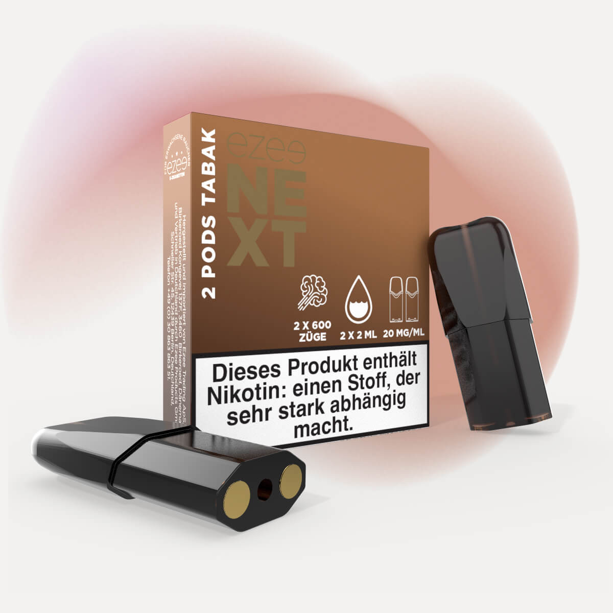 Ezee Pods Tabak 20mg/ml Nikotin 2 Stk.