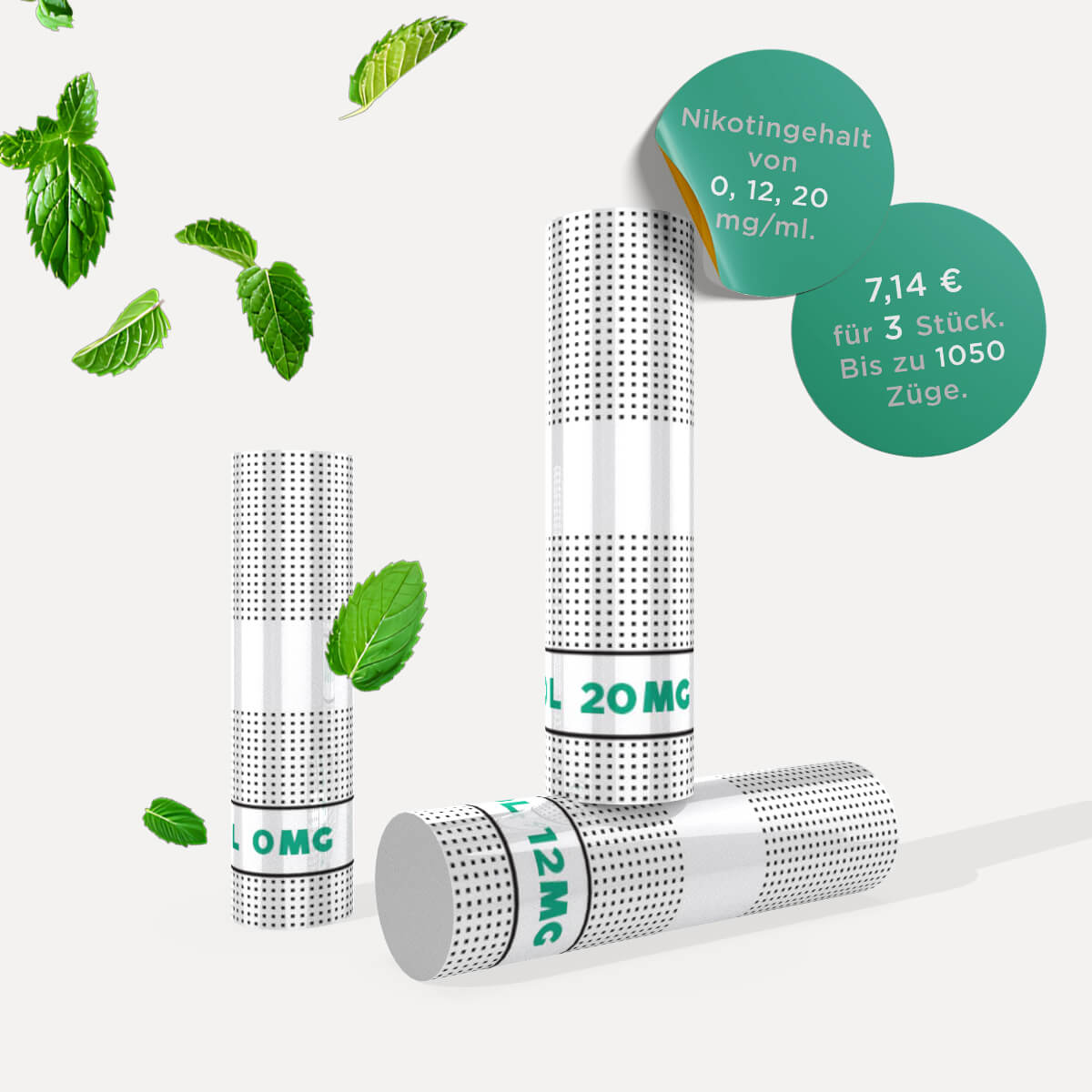 Cigalike Nachfüllkartuschen - Menthol