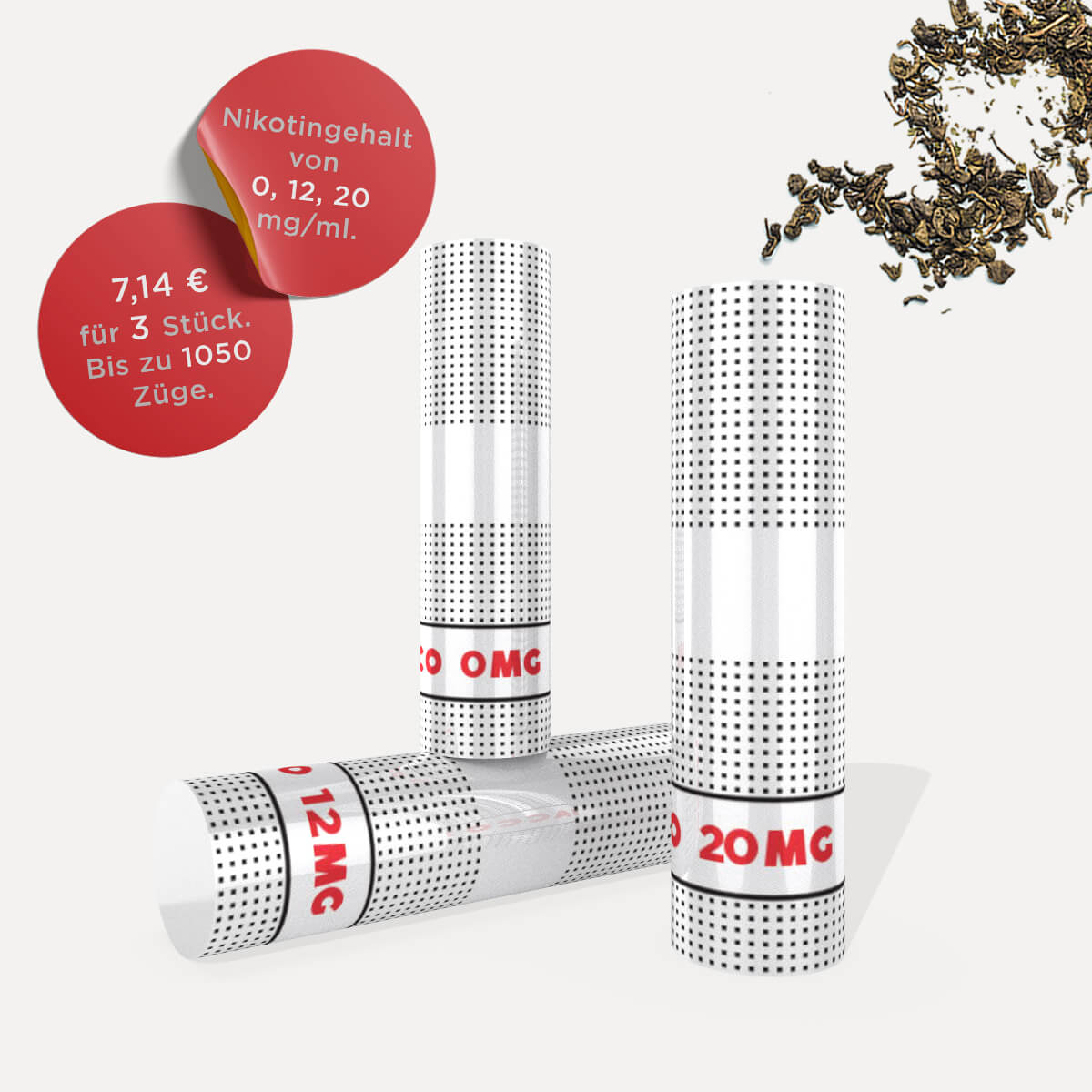 Cigalike Nachfüllkartuschen – Tabak