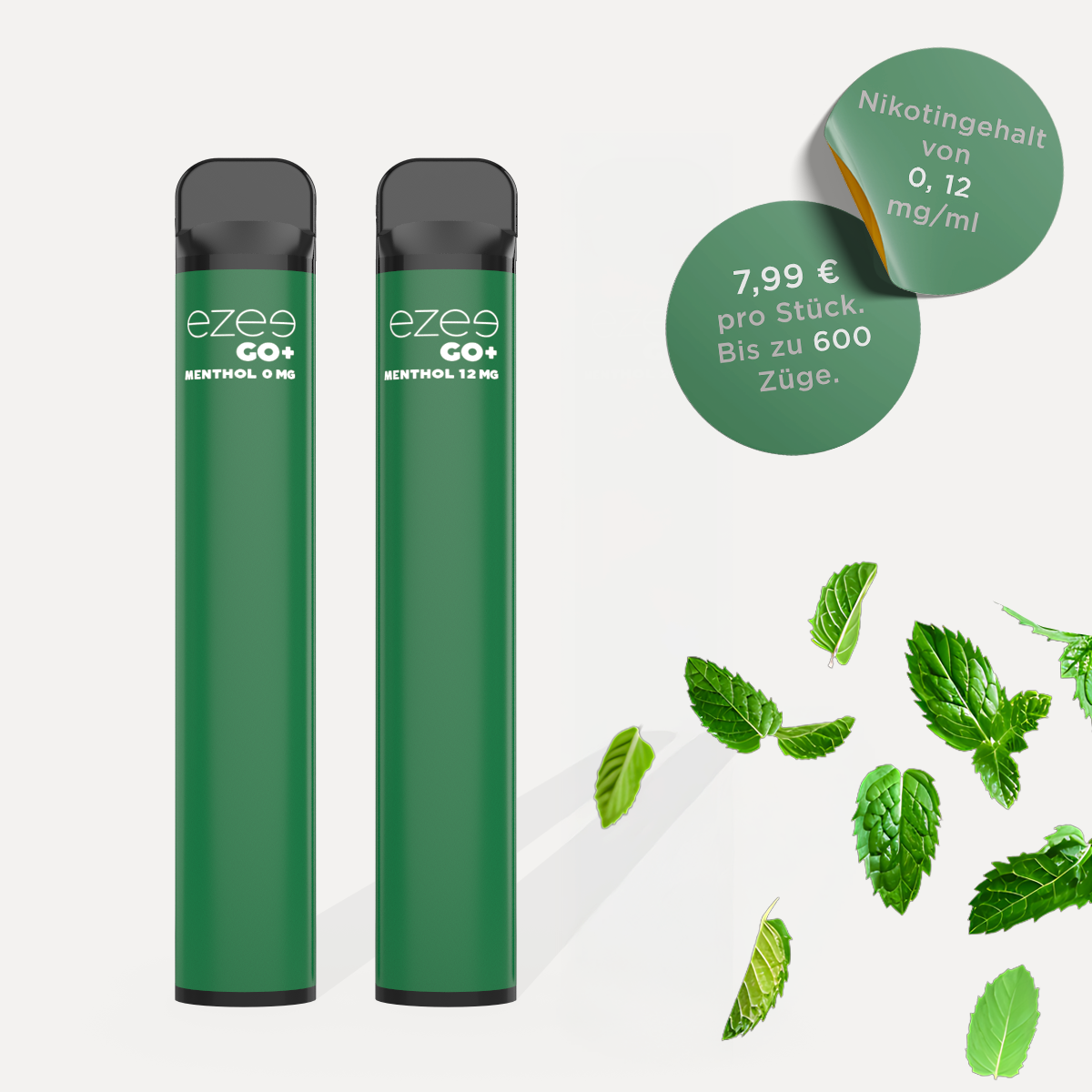 Puff Bar Menthol Einweg E-Zigarette