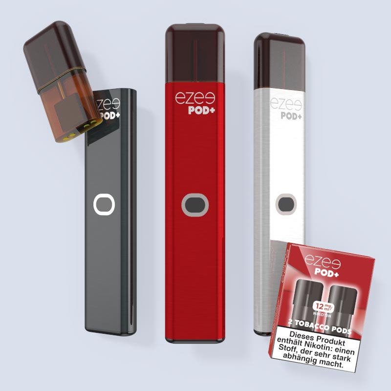 Ezee Pod+ Vape System Tabak nikotin nikotinfrei