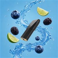 Pod System Blau - Blue Razz Ohne Nikotin