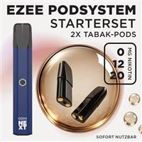Ezee Next Pod Starterset Blau - Tabak 20mg Nikotin