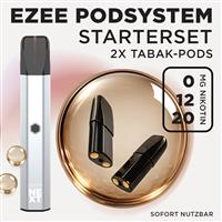 Ezee Next Pod Starterset Silber - Tabak Nikotinfrei