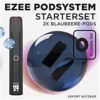 Pod System Schwarz - Blaubeere Nikotinfrei