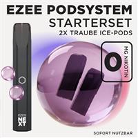 Pod System Schwarz - Traube Ohne Nikotin