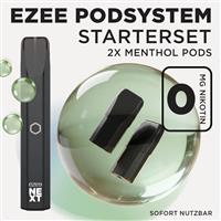 Pod System Schwarz - Menthol Ohne Nikotin