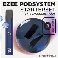 Pod System Blau - Blaubeere Nikotinfrei