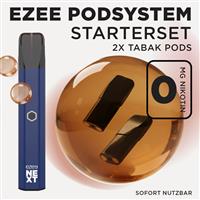 Ezee Next Pod Starterset Blau - Tabak Nikotinfrei