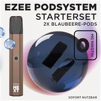 Pod System Braun - Blaubeere Nikotinfrei