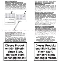 Ezee E-Zigaretten Depots Tabak 12mg/ml Nikotin 36 Stk.