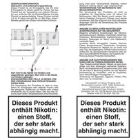 Cigalike Nachfüllkartuschen Tabak 20 mg/ml - 3 Stück