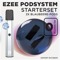 Pod System Silber - Blaubeere Ohne Nikotin