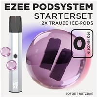 Pod System Silber - Traube Ohne Nikotin