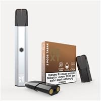 Ezee Next Pod Starterset Silber - Tabak 12mg Nikotin