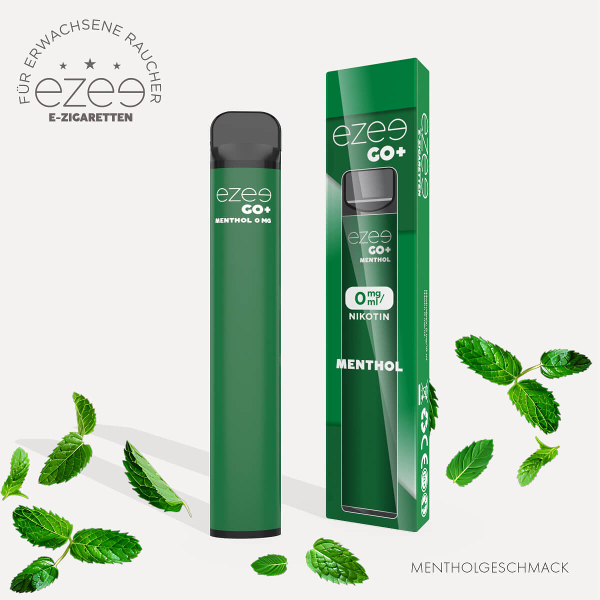 Einweg E-Zigarette Menthol 600 Züge nikotinfrei vape