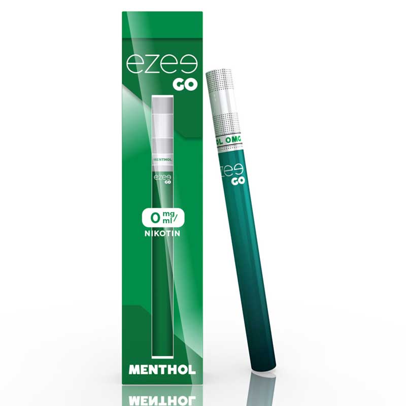 Ezee Go Einweg E-Zigarette menthol nikotin - Paket mit 1