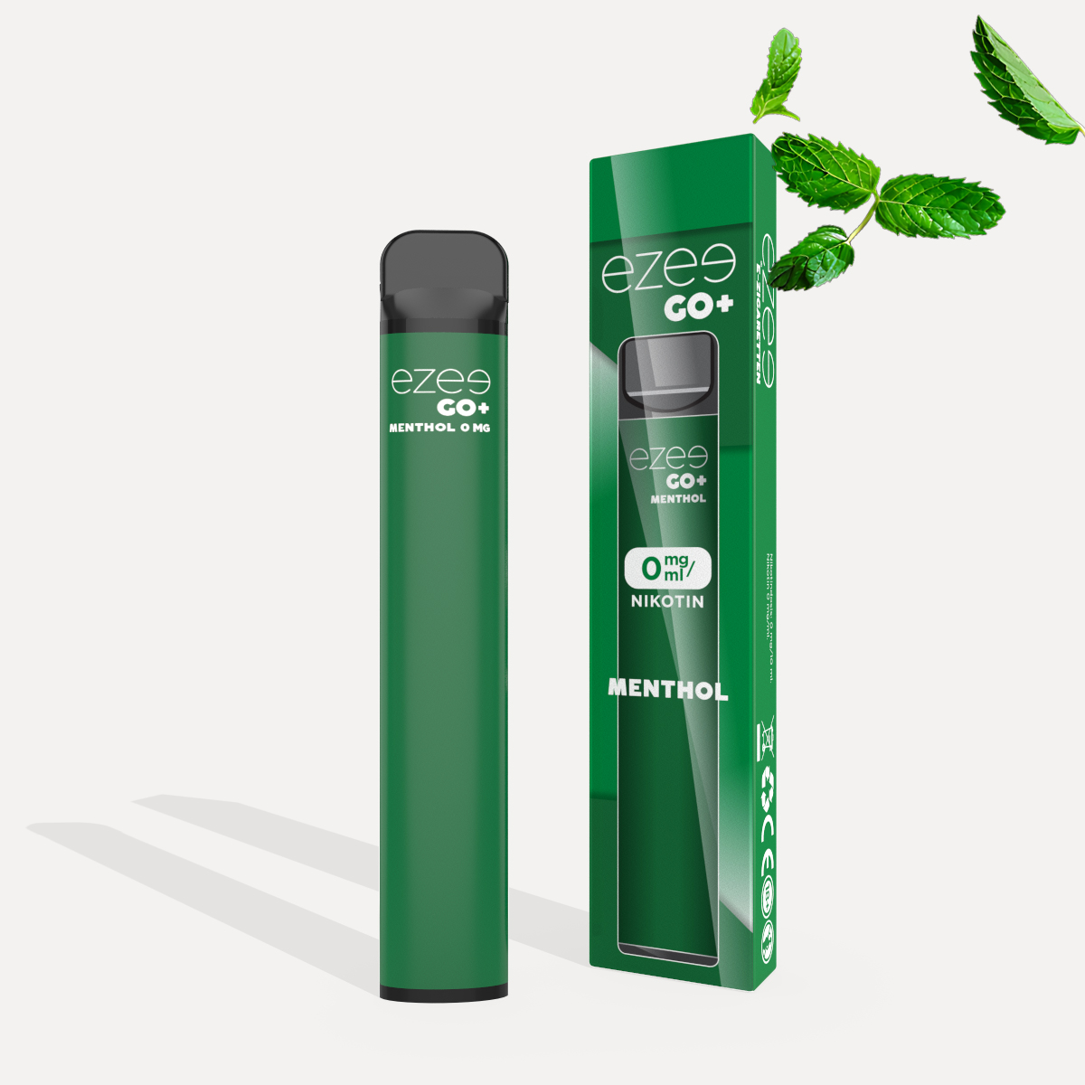 Ezee Go+ Puff Bar Menthol Nikotinfrei
