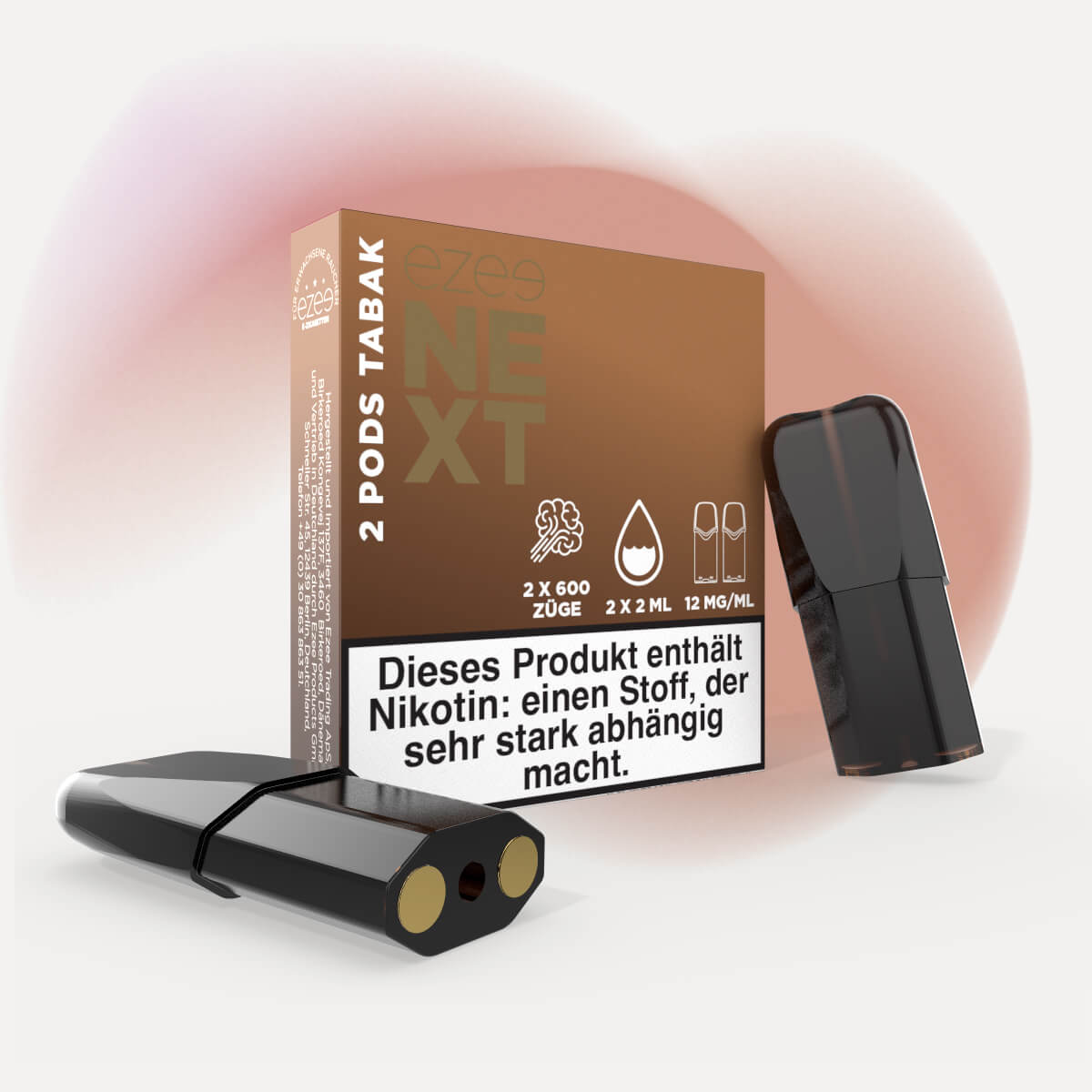 Ezee Pod+ Pods Tabak 12mg/ml Nikotin